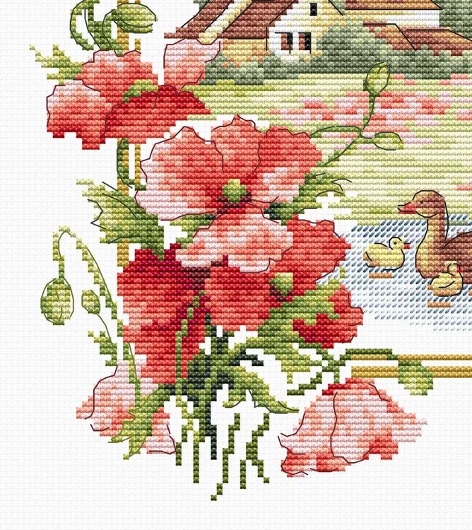 Набор для вышивания «Родные просторы. Маки» — картинка 9