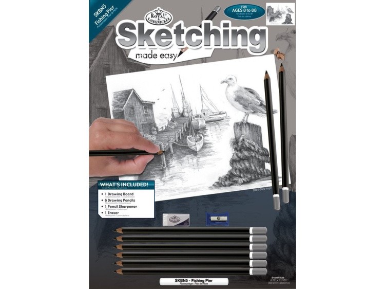 Набор для скетчинга «Чайка» — картинка 2