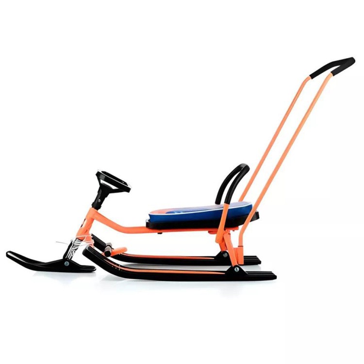 Снегокат детский 140 GO GO Маргоша с ручкой — картинка 6