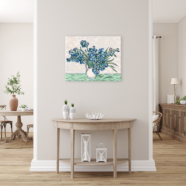 Картина по номерам «Винсент ван Гог, Ирисы» — картинка 5