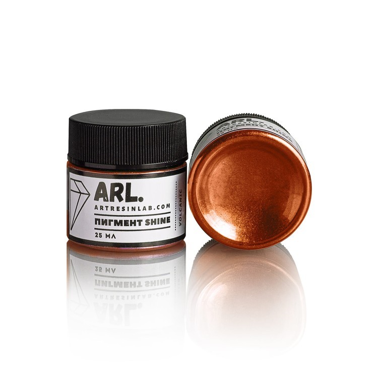 Пигмент SHINE VOLCANIC, вулканический 25 мл, Art Resin LAB — картинка 2