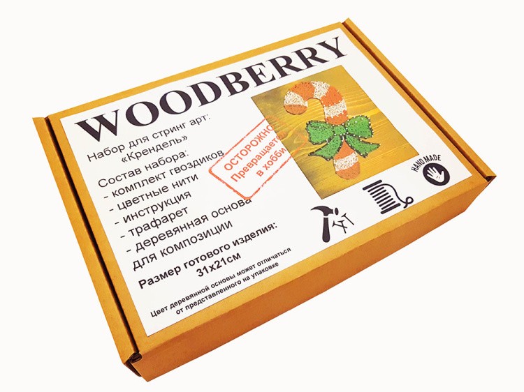 Набор для творчества STRING ART «Крендель» — картинка 3