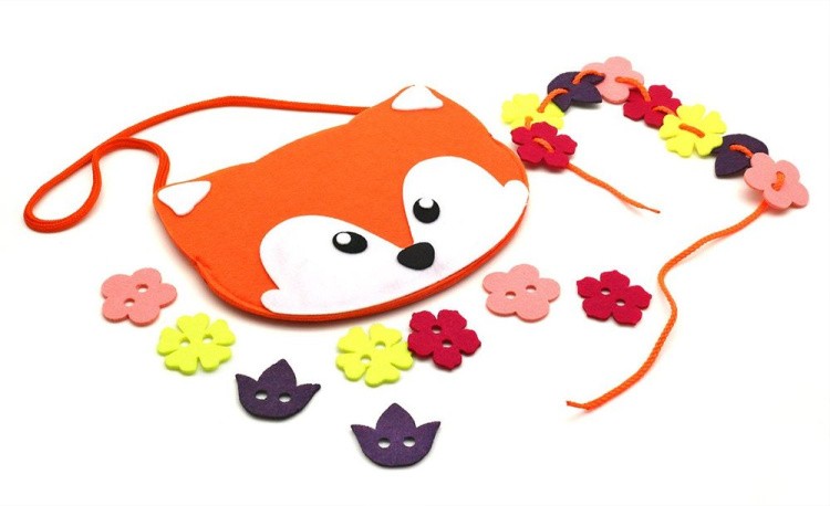 Развивающее пособие. Сумка-игралка «Лисенок» — картинка 2