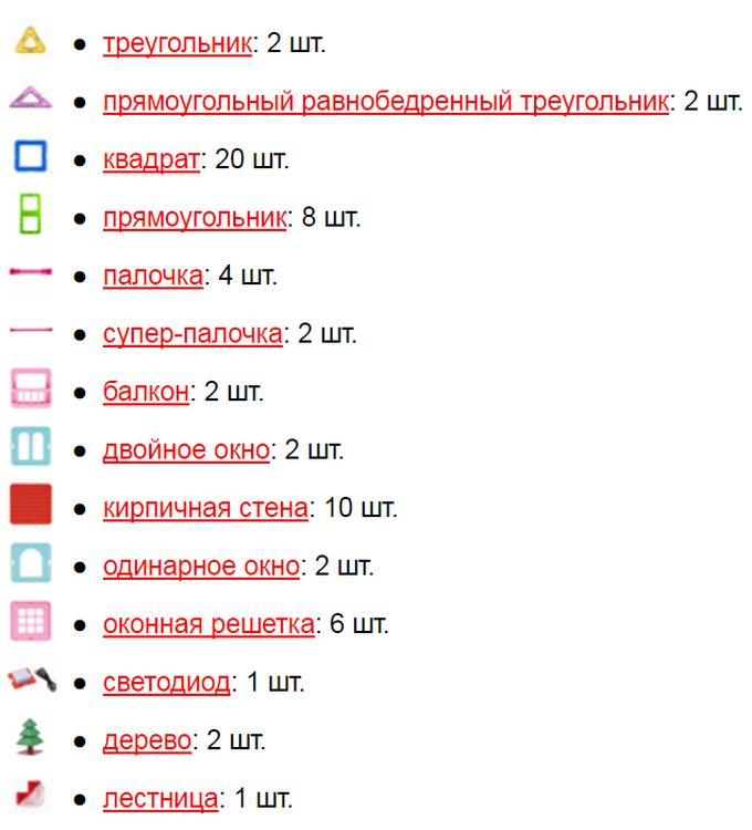 Магнитный конструктор Magformers Sweet House Set (64 дет) — картинка 7