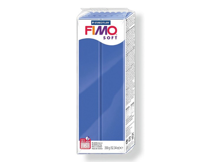 FIMO Soft, цвет: 33 блестящий синий, 350 г