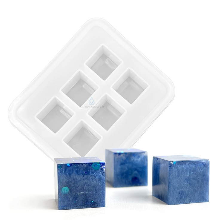 Силиконовый молд - Кубики, 1,5 см, 1 молд