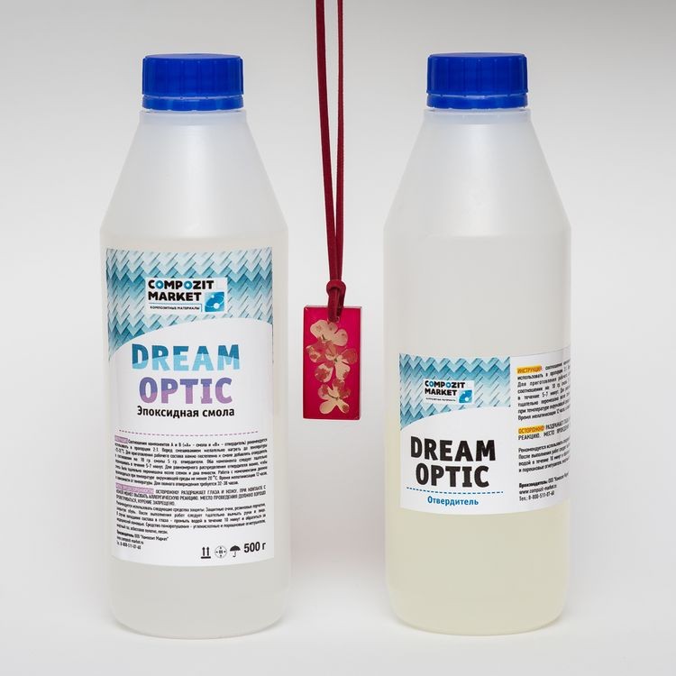 Прозрачная эпоксидная смола Dream Optic 750 г модифицированная — картинка 5