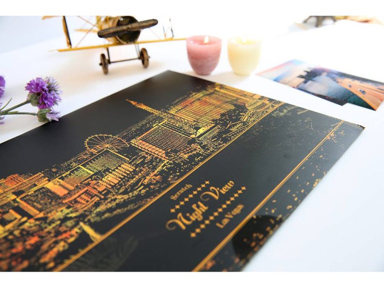 Скретч-картина «Лас-Вегас» — картинка 13