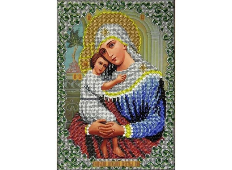 Набор вышивки бисером «Богородица Взыскание погибших»