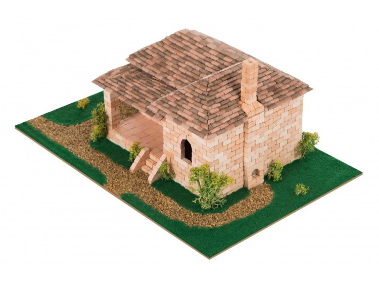 Конструктор из кирпичиков «Испанский домик (со светом)» — картинка 4