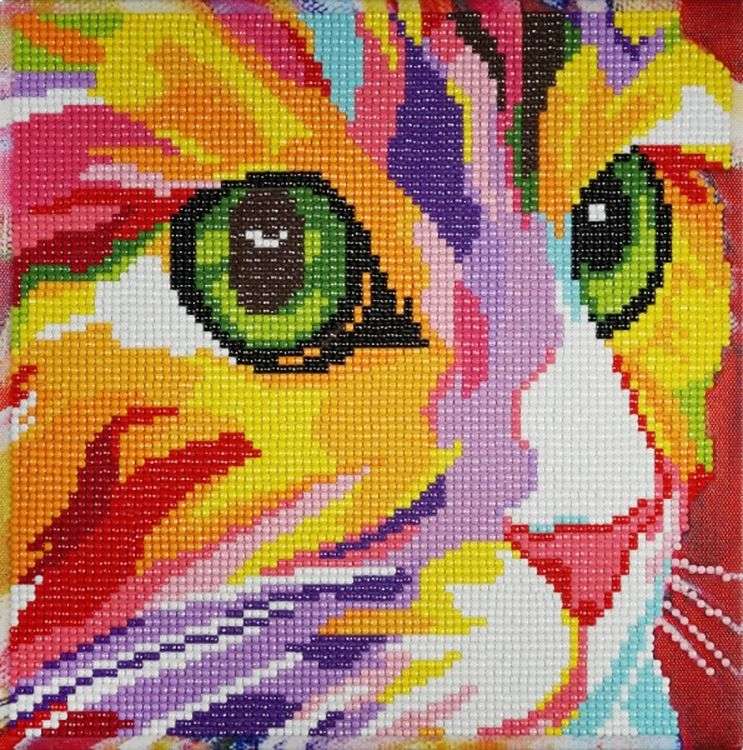 Алмазная вышивка «Котенок» — картинка 2