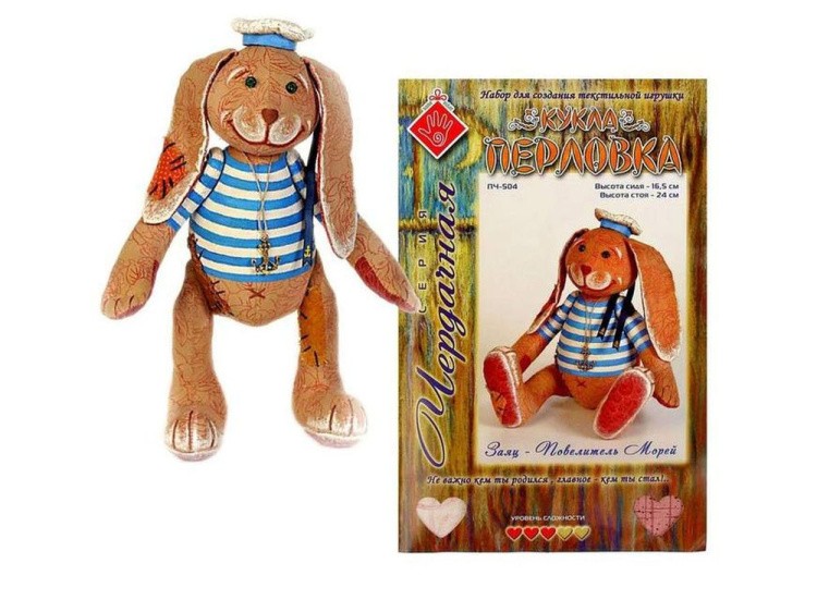 Набор для шитья «Заяц - повелитель морей» — картинка 3