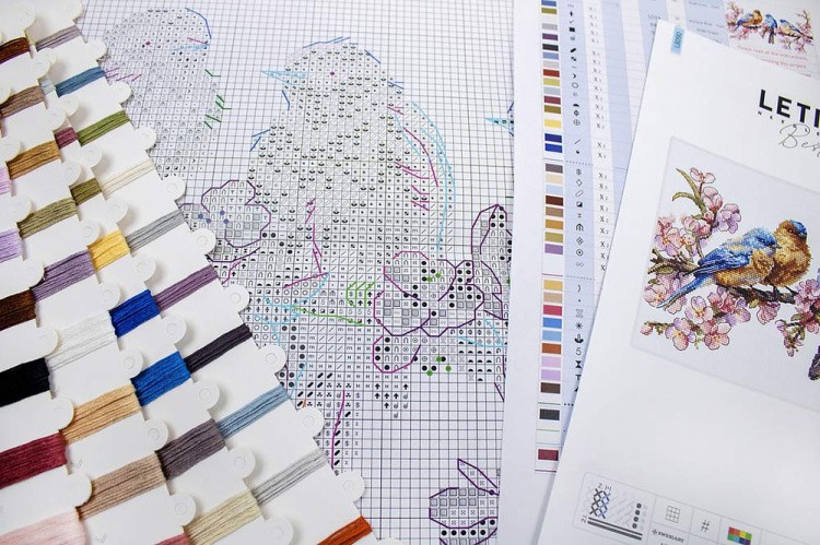 Набор для вышивания «Spring Bloom (Весеннее цветение)» — картинка 4