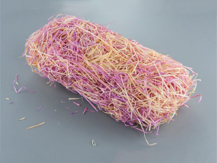 Декоративный наполнитель Трава MIX, цвет: фиолетовый 80 г, Blumentag — картинка 3