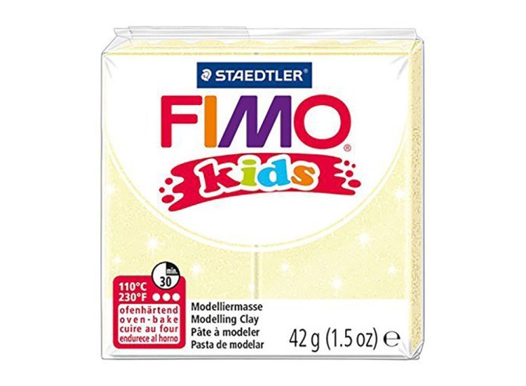 FIMO Kids, цвет: 106 перламутровый светло-желтый, 42 г