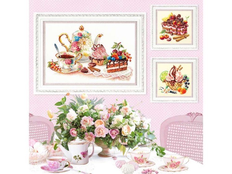 Набор для вышивания «Вишневый торт» — картинка 8