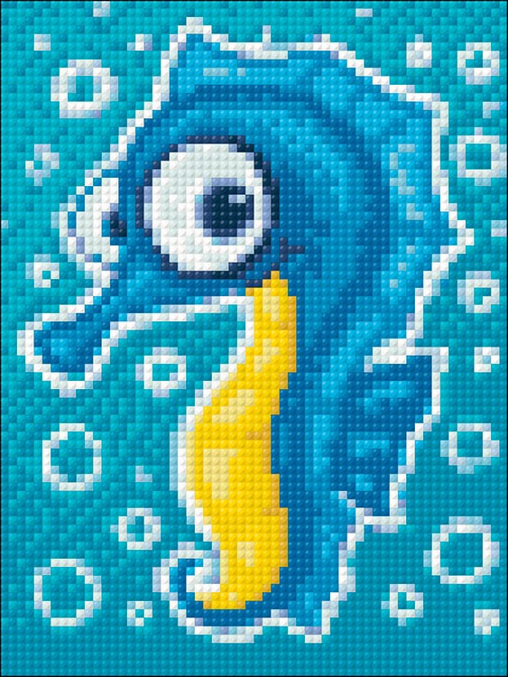 Алмазная вышивка «Морской конек» — картинка 2