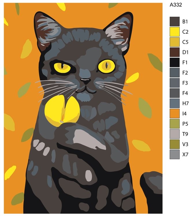 Картина по номерам «Любимое лакомство. Персик» — картинка 2