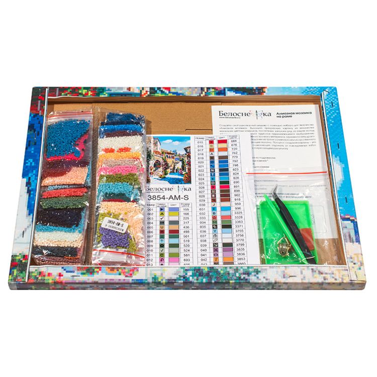 Алмазная вышивка «Ператальяда. Площадь Пласа Майор» — картинка 3