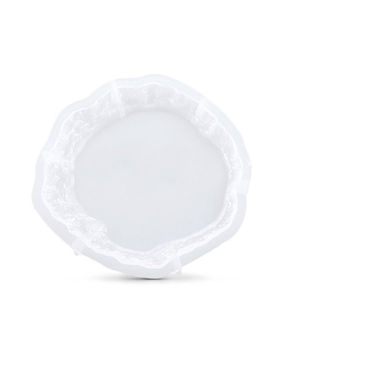 Силиконовый молд - Подстаканник с живым краем, круг d 13 см, 1 шт. — картинка 3