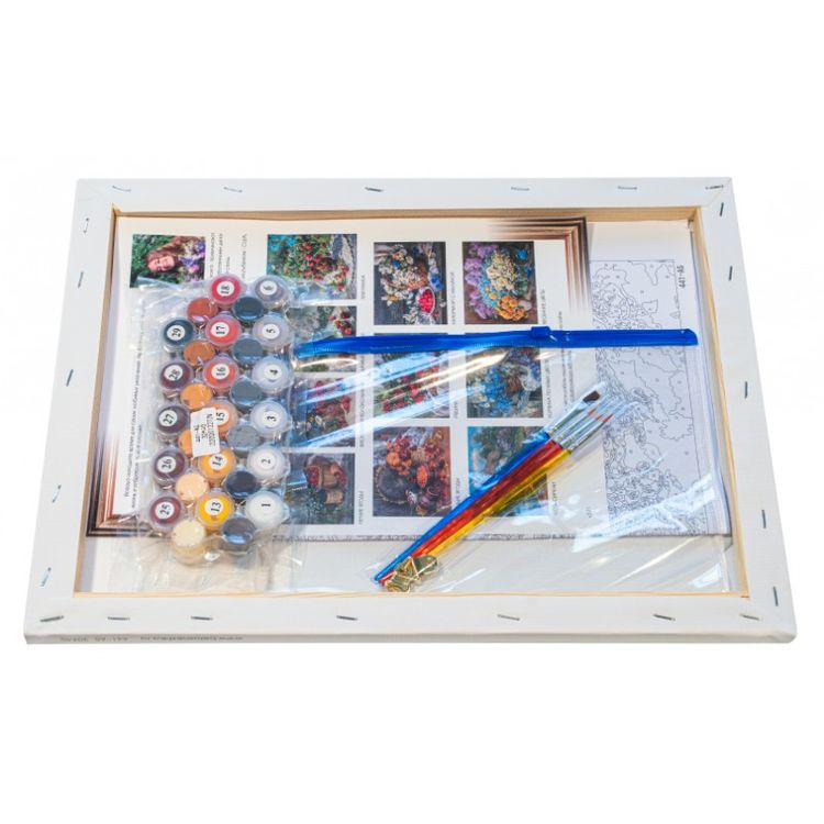 Картина по номерам «Осенние ягоды» — картинка 3