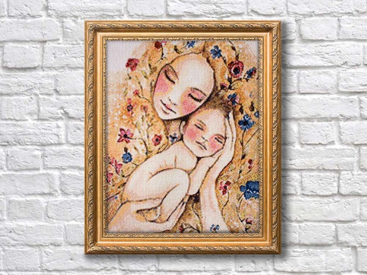 Алмазная вышивка «Родное тепло» — картинка 3