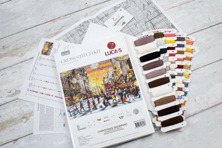 Набор для вышивания «Рождественские покупки» — картинка 7