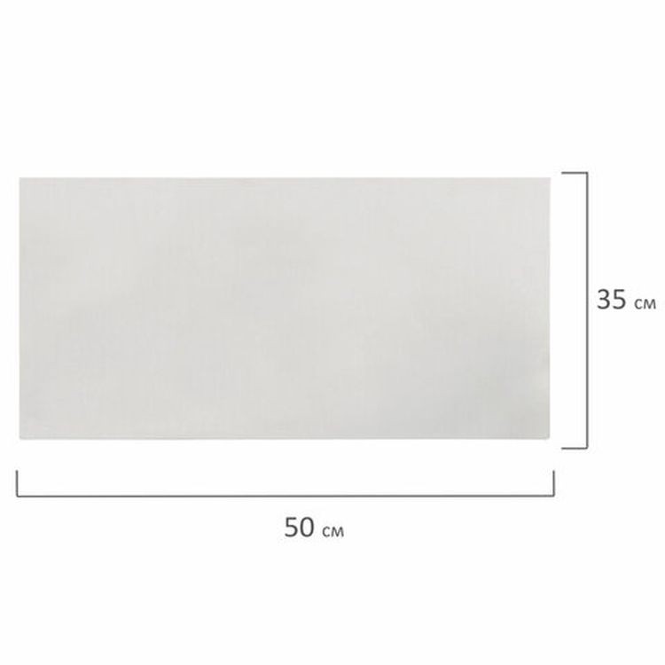 Холст на картоне (МДФ), 20х40 см, грунтованный, хлопок, мелкое зерно, BRAUBERG ART CLASSIC — картинка 6