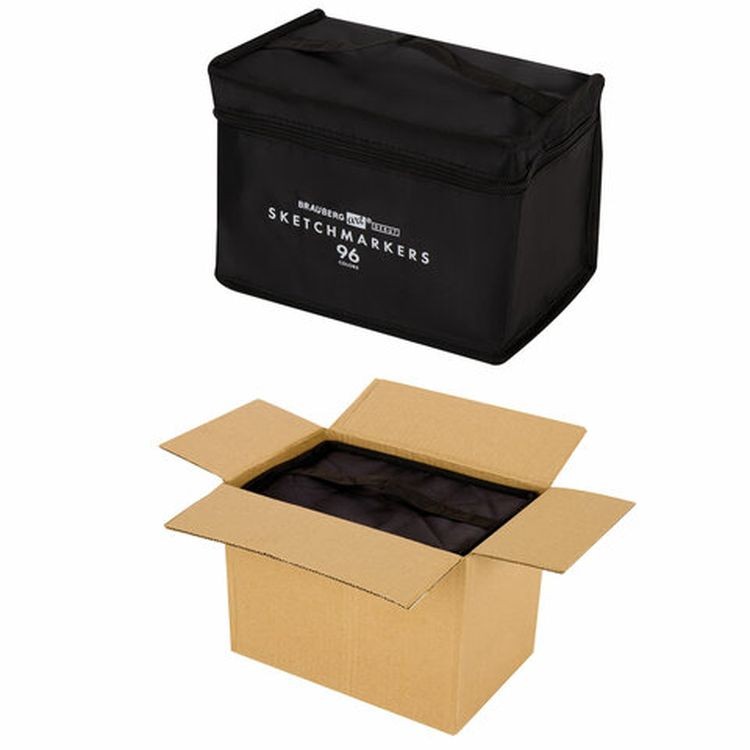 Маркеры для скетчинга двусторонние BRAUBERG ART DEBUT BLACK, цвет: набор 96 цв — картинка 13