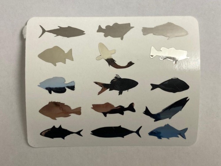 №519 Наклейка (Серебро) Sticker, Art Blong — картинка 2