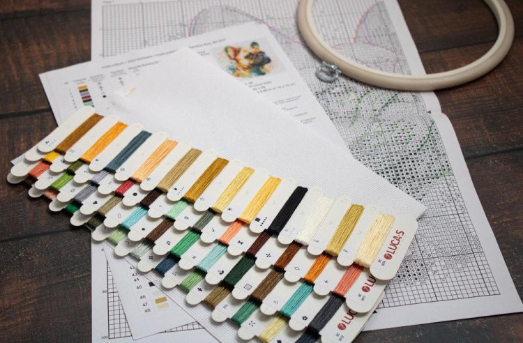 Набор для вышивания «Французский бульдог» — картинка 7