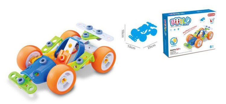 Транспортный конструктор Hanye «Гоночная машина» — картинка 2