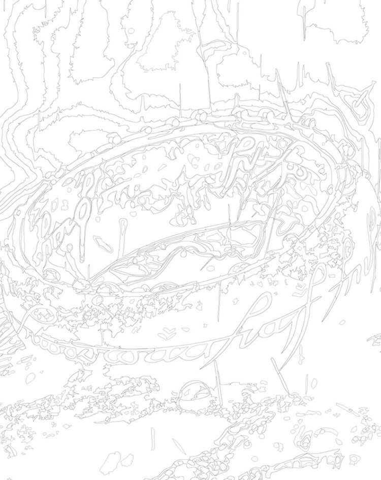 Картина по номерам «Властелин Колец: кольцо Всевластья» — картинка 3