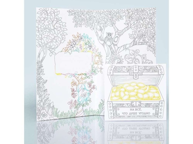 Деревянная открытка «С днем рождения! (Торт)» — картинка 3