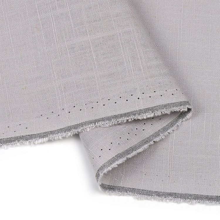 Ткань льняная, 190 г/м², 5 м x 140 см, цвет: жемчуг, TBY — картинка 4