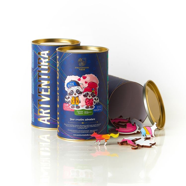 Деревянные пазлы Артвентура «Лучшие друзья» — картинка 3