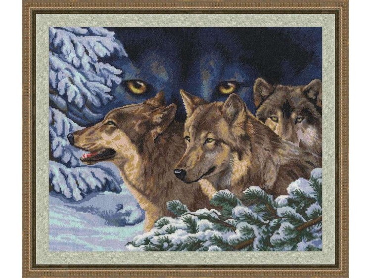 Набор для вышивания «Волчий взгляд» — картинка 2