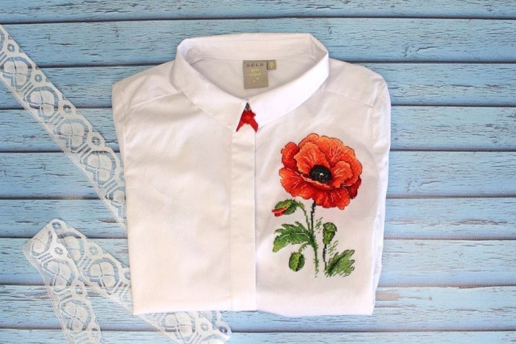 Набор для вышивания «Красный мак» — картинка 2