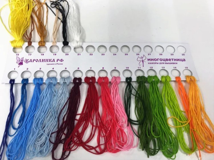 Набор для вышивания «Родные просторы. Анютины глазки» — картинка 4