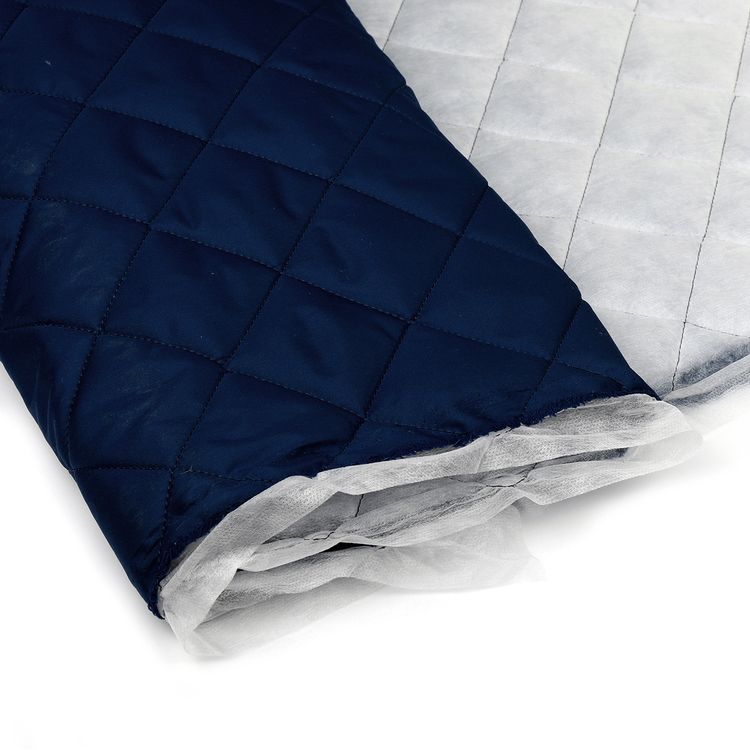 Ткань стежка ниточная Dewspo, ромб 5,5 см, 5 м x 150 см, 230 г/м², цвет: темно-синий, TBY — картинка 3