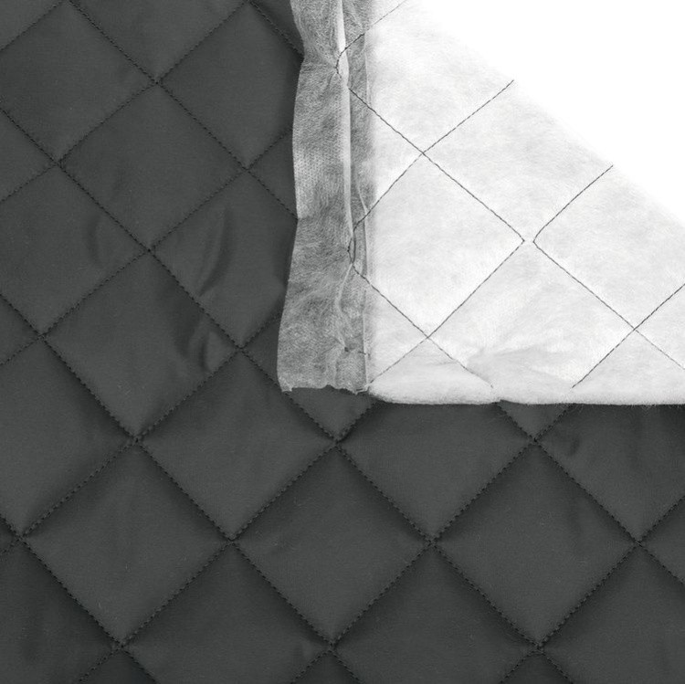 Ткань стежка ниточная Dewspo, ромб 5,5 см, 5 м x 150 см, 230 г/м², цвет: серый, TBY — картинка 2