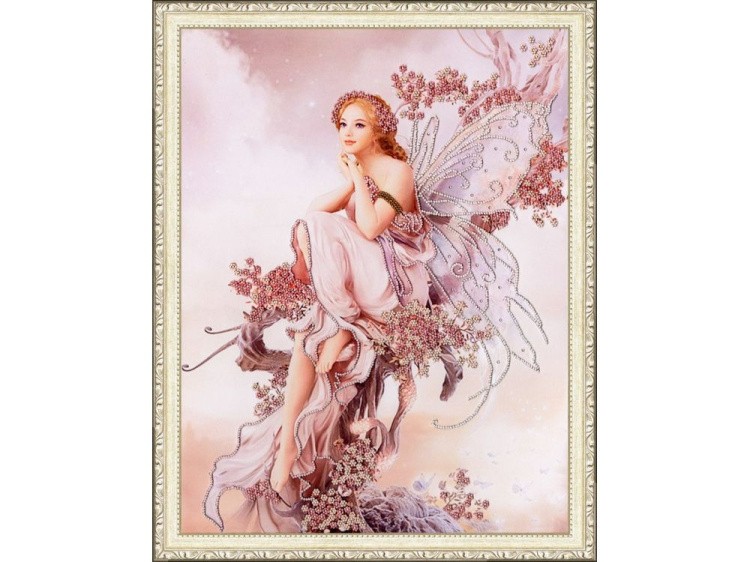 Набор вышивки бисером «Фея цветов» — картинка 2