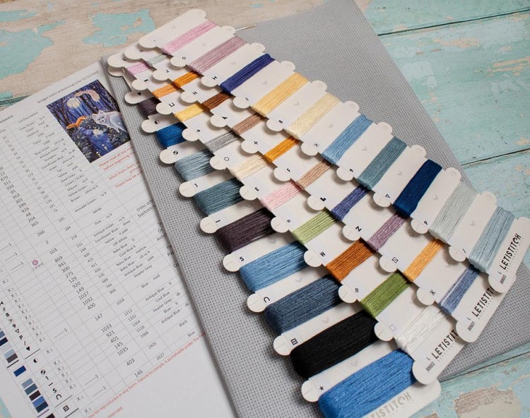 Набор для вышивания «A Midsummer Night (Летняя ночь)» — картинка 5