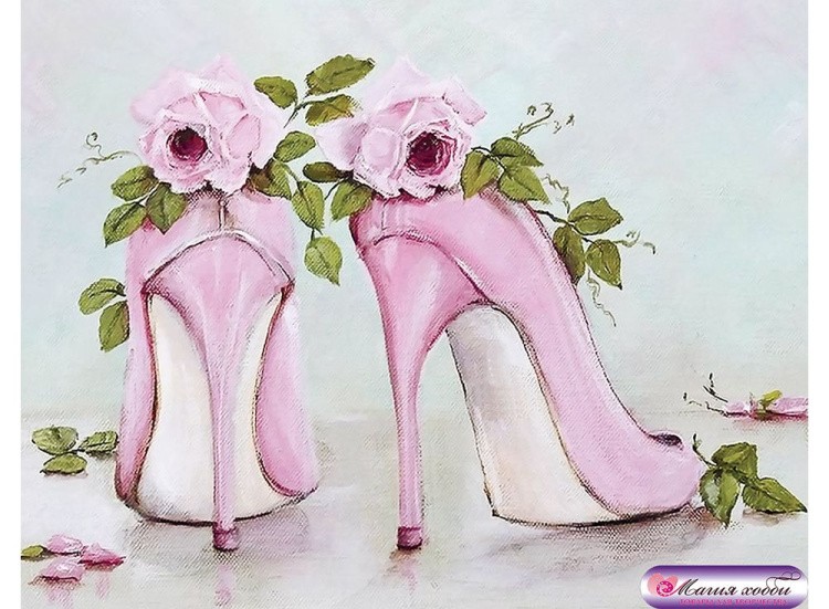 Папертоль «Шебби шик туфли» — картинка 2