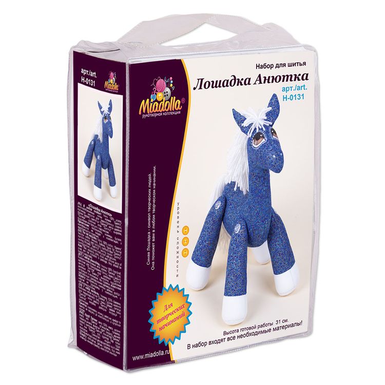 Набор для шитья «Лошадка Анютка» — картинка 3