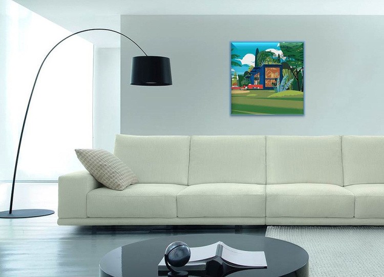 Картина по номерам «Летнее кафе» — картинка 3