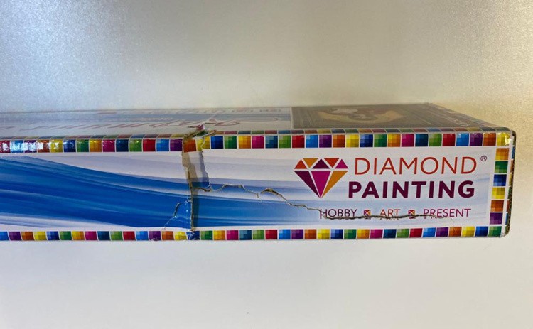 УЦЕНКА. Алмазная вышивка «Икона Святая мученица Наталия» (порвана коробка) — картинка 3