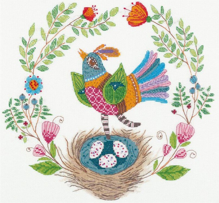 Набор для вышивания «Певчая птичка»