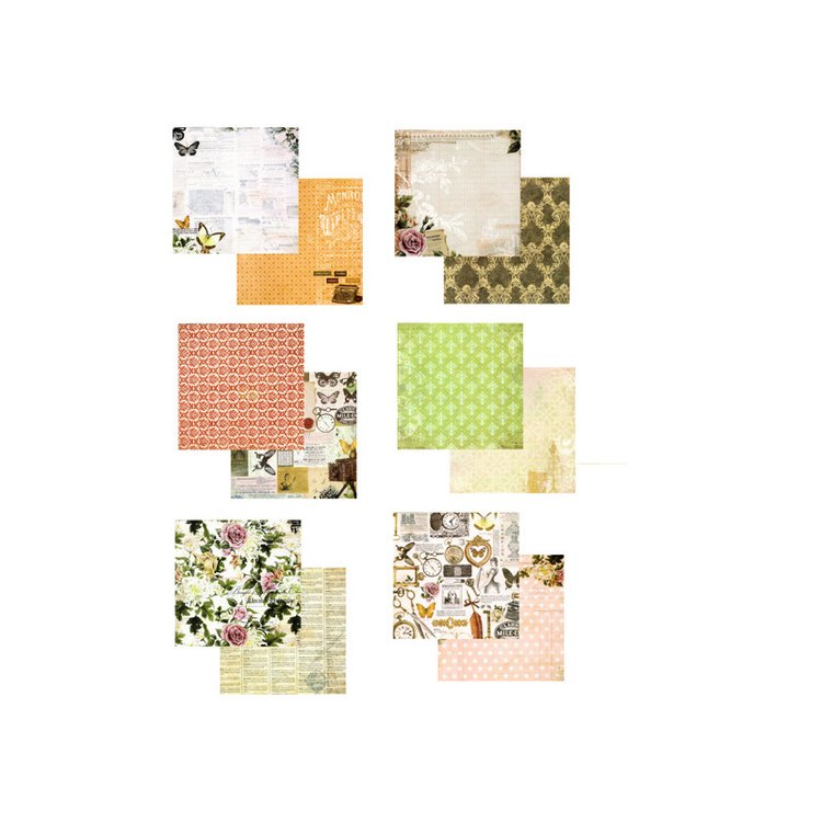 Набор бумаги «Силуэт бабочки» — картинка 5