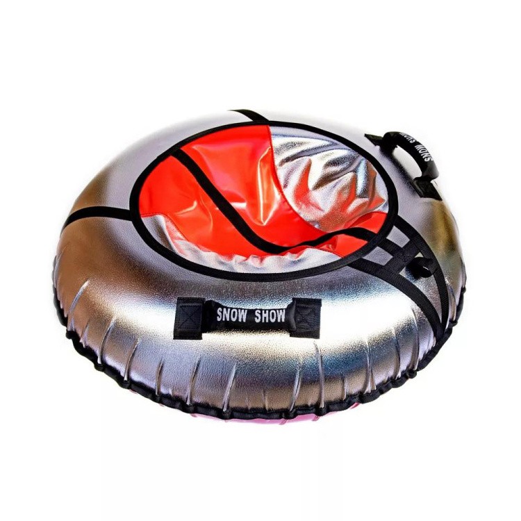 Детская зимняя ватрушка тюбинг для катания 105 см — картинка 6